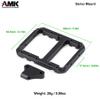 AMK Aluminum Alloy SCX10 II Servo Mounting Bracket LCG Frame Bumper Mount for Axial SCX10 Upgrades Element Enduro(Servo Mount) view 2