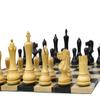 3.5 Empire Series Wooden Weighted Chess Set with 2 Extra Queens- Unique Chessmen - Taj Chess Store view 1