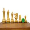 3.5 Empire Series Wooden Weighted Chess Set with 2 Extra Queens- Unique Chessmen - Taj Chess Store view 2
