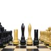 3.5 Empire Series Wooden Weighted Chess Set with 2 Extra Queens- Unique Chessmen - Taj Chess Store view 4
