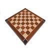 21" Designer Wooden Chessboard in Golden Rosewood and Maple Wood Only Board | Hand Carved Luxury Chess Board (Sqaure 55 mm) view 1