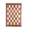 21" Designer Wooden Chessboard in Golden Rosewood and Maple Wood Only Board | Hand Carved Luxury Chess Board (Sqaure 55 mm) view 2