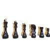 3.5" King Russian Zagreb Chess Pieces Set only | Luxury Unique Chess Set in Ebonised Boxwood | Best Gift for Him or Her | Chess Moscow view 3