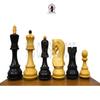 3.5" King Russian Zagreb Chess Pieces Set only | Luxury Unique Chess Set in Ebonised Boxwood | Best Gift for Him or Her | Chess Moscow view 4