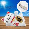 Solar Lucky Cat, Cute Lazy Lucky Cat Auto Parts, Lucky Cat, Solar Welcome Cat, Home Furnishings, Restaurant Front Decoration, Cashier Decoration(Lucky B) view 2