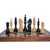 4.1" Supreme Bridal Knight Chess Set | Staunton Double Weighted Chess Pieces | Luxury Chess Set- TAJ CHESS STORE view 3