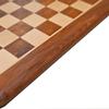 17" Handmade Wooden Chessboard in Golden Rosewood and Maple Wood Only Board - Tournament Flat Board - 45 MM Square view 3