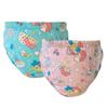 Can Be Reused Permanent Washable Adult Baby Potty Diaper Training Underwear ABDL Incontinence Waterproof Training Incontinence Booster Pads Pants 2 Packs (Pink & Blue, XL) view 1