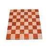 12" Solid Inlaid Wood Roll Up Travel Chess Game Board in Bud Rosewood - 39 mm Square - Premium Wood Chess Board view 2