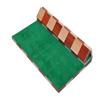 12" Solid Inlaid Wood Roll Up Travel Chess Game Board in Bud Rosewood - 39 mm Square - Premium Wood Chess Board view 4
