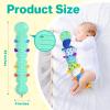 KMUYSL Baby Toys 0-6 6-12 Months, Sensory Music Animal Stuffed Toy for 0 1 2 3 4 5 6+ Months, Plush Toy with Crinkle and Rattles for Infant Newborn, Tummy Time Toys Gifts for 0-3-6-12 Month view 3