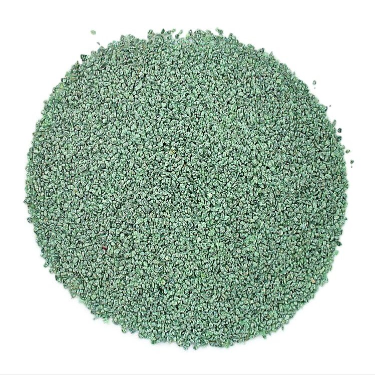 1/4 Ounce Emerald Green Verdite Inlay Sand Painting Craft Pieces 2mm & Less
