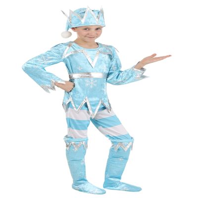 Fun Costumes Chillingly Standardylish Jack Frost Kid's Costume - Large