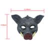 Aiffort 1Pcs Halloween Pig Mask - Wild Boar Mask for Horror, Masquerade, Carnival, Costume Party, Cosplay Props (Grey) view 4