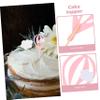 jojofuny Hot Air Balloon Cake Topper Set 30pcs White Cloud Decorations for Wedding Party view 3