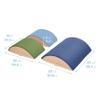 ECR4Kids SoftZone Colorful Log Climber Set, Balance Builders, Earthtone, 3-Piece view 2
