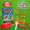 Hypr Rocket Launcher for Kids - Patented Designed Launcher Reach up to 500 Feet with Turbo Mode, 3 Rockets Included, Connectable Launcher for Multi Player Fun, Easy Set Up, Durable, Kids Outdoor Toys view 2
