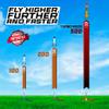 Hypr Rocket Launcher for Kids - Patented Designed Launcher Reach up to 500 Feet with Turbo Mode, 3 Rockets Included, Connectable Launcher for Multi Player Fun, Easy Set Up, Durable, Kids Outdoor Toys view 4