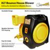 Zoom XLT Inflatable Bounce House Blower Trio | 3 Durable Blowers Included | 1, 1.5, and 2 Horsepower Blowers for Inflatable Bounce Houses, Water Slides, and More view 3