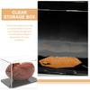VOSAREA Acrylic Display Box Figures and Collectibles Transparent Showcase for Models and Toys Dust Storage Case view 3