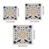 Square Shape Pendulum Divinations Mat Altar Tablecloth Board Game Card Pad Rune Table Cloth Metaphysical Board Game Mat Tarot Card Pat for Reading Divinations Tablecloth Board Game Table Cloth Mat view 4