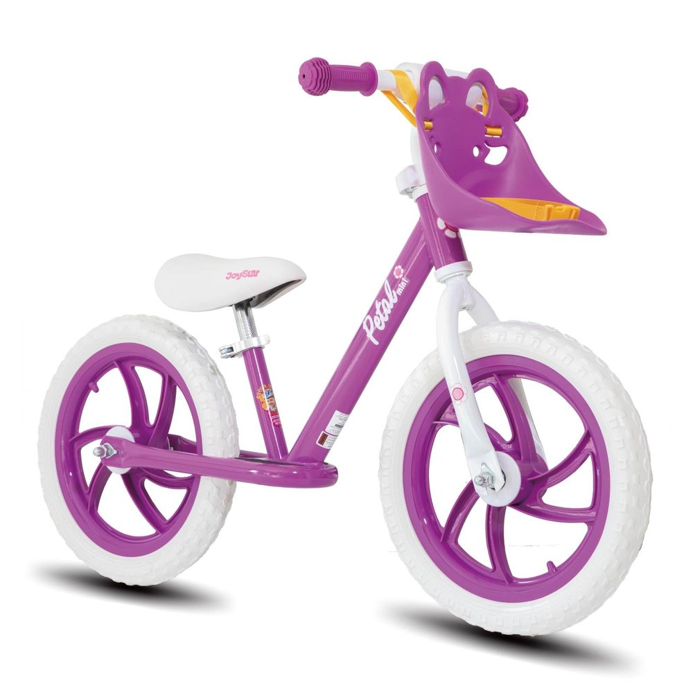 JOYSTAR 14 Inch Balance Bike for Boys Girls 18months-5 Years Old Push Bicycle Toddler Balance Bike 14" Gift Bike for Boys Girls Purple