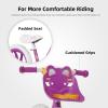 JOYSTAR 14 Inch Balance Bike for Boys Girls 18months-5 Years Old Push Bicycle Toddler Balance Bike 14" Gift Bike for Boys Girls Purple view 3