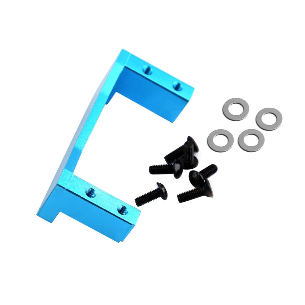 Alloy Servo Mount Set Base Holder Bracket Vehicles Crawler Trucks Upgrade Parts for Tamiya TT-02 54977 RC Car