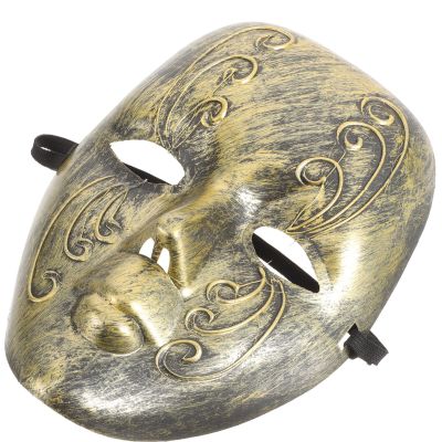 Beaupretty Halloween Mask Full Face Masquerade Mask Party Mardi Gras Masks Vintage Venetian Masks for Carnival Halloween Masquerade Party