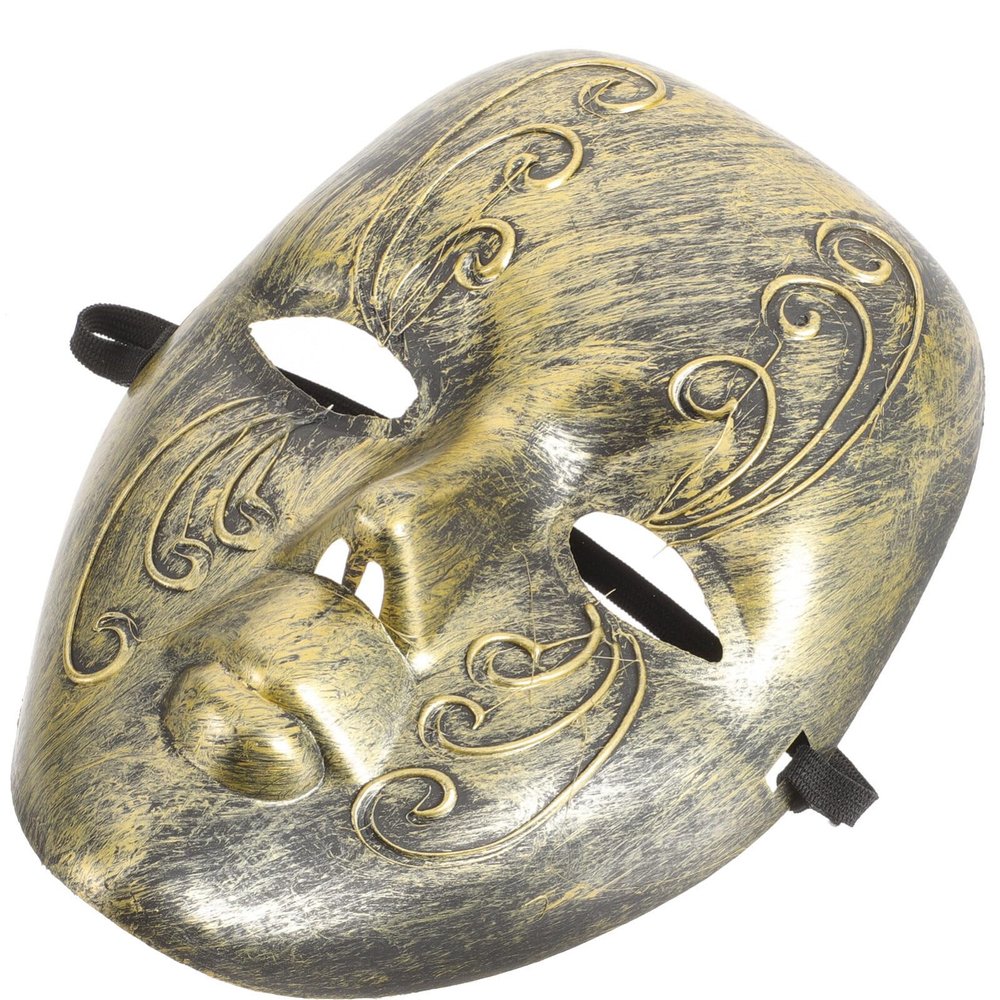 Beaupretty Halloween Mask Full Face Masquerade Mask Party Mardi Gras Masks Vintage Venetian Masks for Carnival Halloween Masquerade Party
