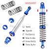 RCMYou 100mm RC Shock Absorber Universal Upgrades Part for 1/10 RC Scale Cars,4PCS Aluminum 7075 Adjustable RC Shock Absorber Hops Up,Navy Blue view 4