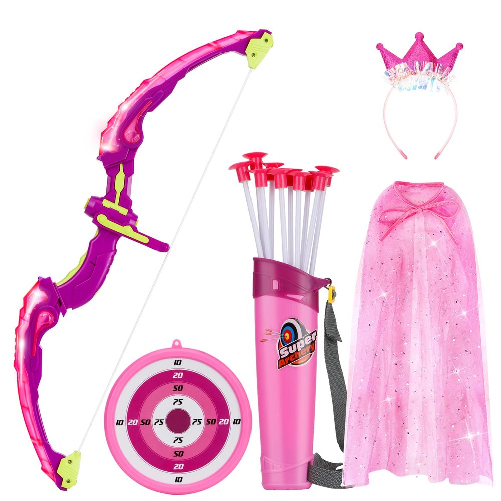 VGOFUN Bow and Arrow for Kids 3-8 Years Old