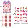 Fancy Land Valentines Day Bingo Game for Kids 24 Players Die-Cut Valentines Day Classroom Party Activities Game view 2