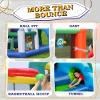 Action Air Bounce House, Bouncy Inflatable House with Blower, Jumping House for Kids with Foldable Sunroof, Love for Kids (No Balls) view 4