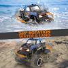STEMTRON Amphibious Remote Control Car Toys for Boys 2.4 GHz 1:16 All Terrain Off-Road RC Car Waterproof RC Monster Truck Kids Pool Toys Remote Control Boat Gifts for Kids Boys view 4