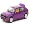 Tarmac Works Lancia Delta HF Integrale Viola Purple Metallic Road64 Series 1/64 Diecast Model T64R-TL049-VI view 2