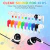 Ladont Classroom Earbuds Bulk 30 Pack for Kids Kids Headphones for Classroom Children Boys Girls Toddler Adult(8 Mixed Colors) view 3
