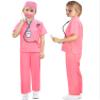 BOMLY Doctor Costume for Kids 7Pcs Toddler Nurse Scrubs Set With Halloween Dress Up Costumes for Boys and Girls Ages 3-11 view 2