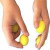 Defgeph 50pcs Set 2.5cm Yellow Sponge Soft Ball Close-Up Magic Street Classical Comedy Trick Props (Yellow,2.5cm/1inch) view 1