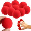 Defgeph 50pcs Set 1.75 inch Red Sponge Soft Ball Close-Up Magic Street Classical Comedy Trick Props (RED,4.5cm/1.75inch) view 2