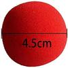 Defgeph 50pcs Set 1.75 inch Red Sponge Soft Ball Close-Up Magic Street Classical Comedy Trick Props (RED,4.5cm/1.75inch) view 3