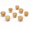 10 Packs Wooden Cabinet Knobs Handle Round Wooden Drawer Knob Children's Room Handles Office Decoration Wood Drawer Pulls Round Pulls Cabinet Hardware Dresser Pulls view 4