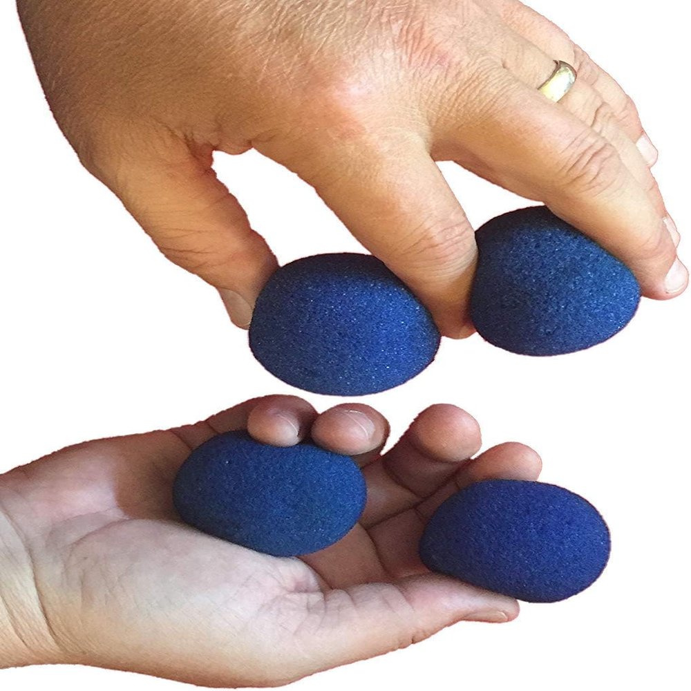 Defgeph 50pcs Set 3.5cm Blue Sponge Soft Ball Close-Up Magic Street Classical Comedy Trick Props(Blue,3.5cm/1.35inch)