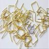 10000PCS 1212MM SQUARE BUCKLE CRYSTAL BEADS CURTAIN - (Size: Gold) view 2