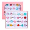 PASEMM 24pcs Little Girl Jewel Rings, Adjustable, No Duplication Kids Play Ring in Box,Pretend Play and Dress Up Rings for 4-12 Year Old Girl Birthday Christmas Gifts,3 4 5 6 7 8 9 10 11 12 Year Old view 1