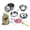 predolo 12Pcs/Set Pretend Cookware Cooking Utensils view 2