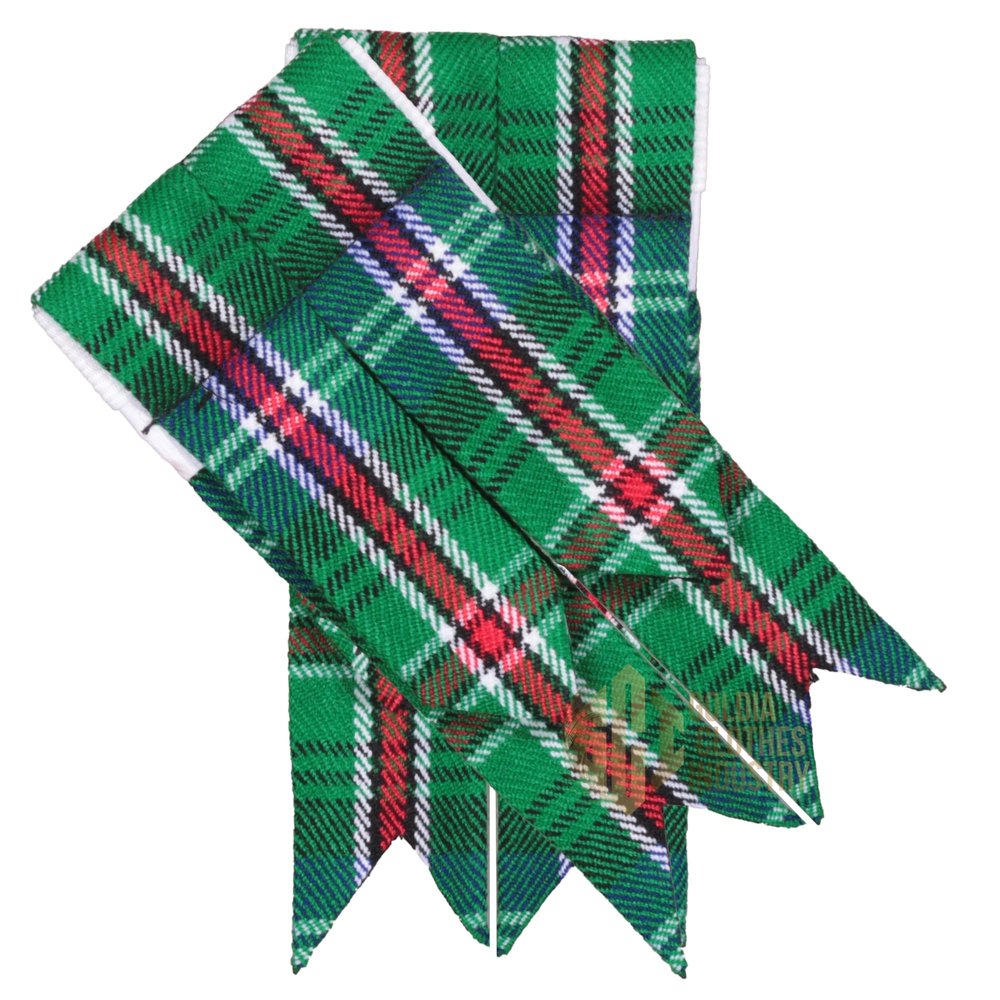 Goldia Clothes Industry Kilts Hose Flashes I Scottish Traditional Socks Flashes (Kerby/Kirby Tartan)