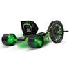 Huffy Green Machine 20 Inch Drift Trike, Sleek Ergonomic Design, Adjustable Seat, Durable Steel Frame, Easy to Operate, Drift Trike for Kids Ages 8+, LED Light Accents, Coaster Brake, Green and Black view 3
