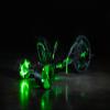 Huffy Green Machine 20 Inch Drift Trike, Sleek Ergonomic Design, Adjustable Seat, Durable Steel Frame, Easy to Operate, Drift Trike for Kids Ages 8+, LED Light Accents, Coaster Brake, Green and Black view 4