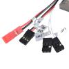 ZEZEFUFU 10A Brushed ESC 2s/3s Dual Way Brake Electric Speed Controller for 1/28 1/24 RC Car view 4